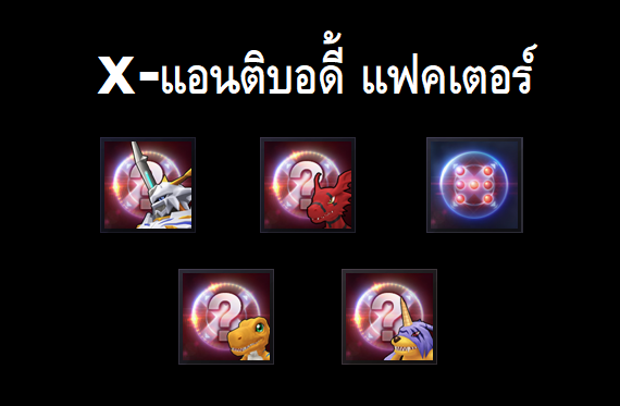 ” X – แอนติบอดี้ แฟคเตอร์ “